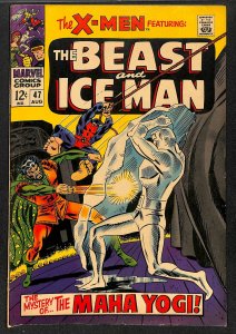 X-Men #47 VG+ 4.5 Beast! Marvel Comics