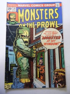 Monsters on the Prowl #29 (1974) VG/FN Condition
