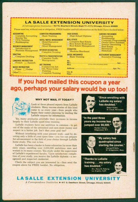 Astonishing Tales 13 FN+ 6.5 1st Man-Thing Cover Marvel 1972