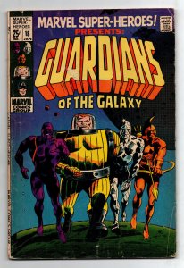 Marvel Super-Heroes #18 - 1st appearance Guardians of the Galaxy - KEY -1969- VG