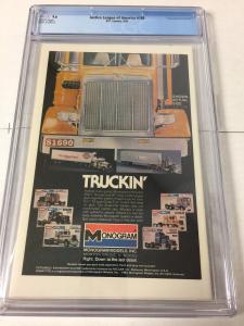 Justice League Of America 189 Cgc 9.6 White Pages