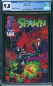 Spawn #1 (Image, 1992) CGC 9.8