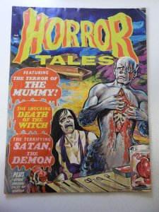 Horror Tales Vol 3 #1 VG- Condition moisture stains