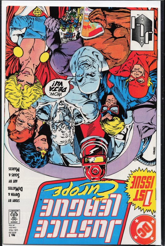 Justice League Europe #1 (1989) Justice League [Key Issue]