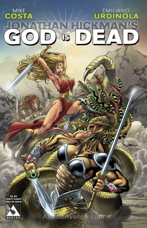 God Is Dead #48D VF/NM; Avatar | save on shipping - details inside