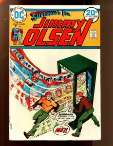 SUPERMAN'S PAL JIMMY OLSEN #162 - NICK CARDY COVER (8/8.5) 1973