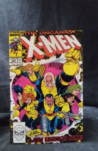 The Uncanny X-Men #254 1989 Marvel Comics Comic Book