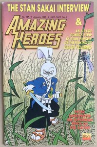 Amazing Heroes #187 (1991, Fantagraphics Books) Mid-Grade