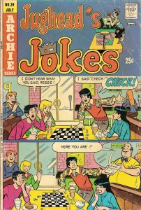 Jughead's Jokes #39 VG ; Archie | low grade comic July 1974 Chess Board Cover