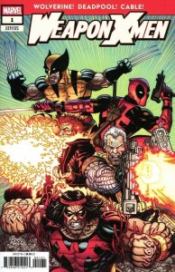 Weapon X-Men Vol. 2 #1 Marvel Comics ChrisCross Variant Cover C Near Mint