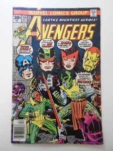 The Avengers #154 (1976) Great Read!! Sharp VG+ Condition!
