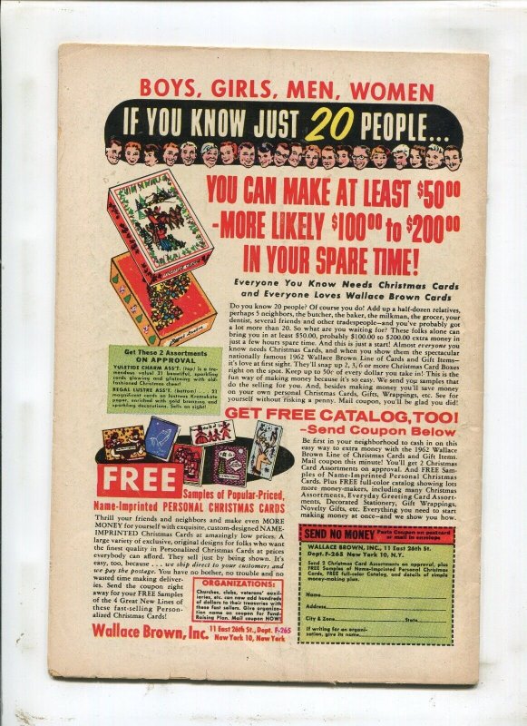 BRAVE AND THE BOLD #44 - EARTH'S IMPOSSIBLE DAY! - (5.0) 1962