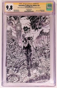 Something is Killing the Children #25 (2022) CGC SS 9.8 Riccardi Sketch Cover