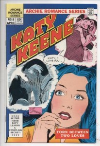 KATY KEENE #8, VF/NM, Bill Woggon,  Archie Romance, 1985, Torn