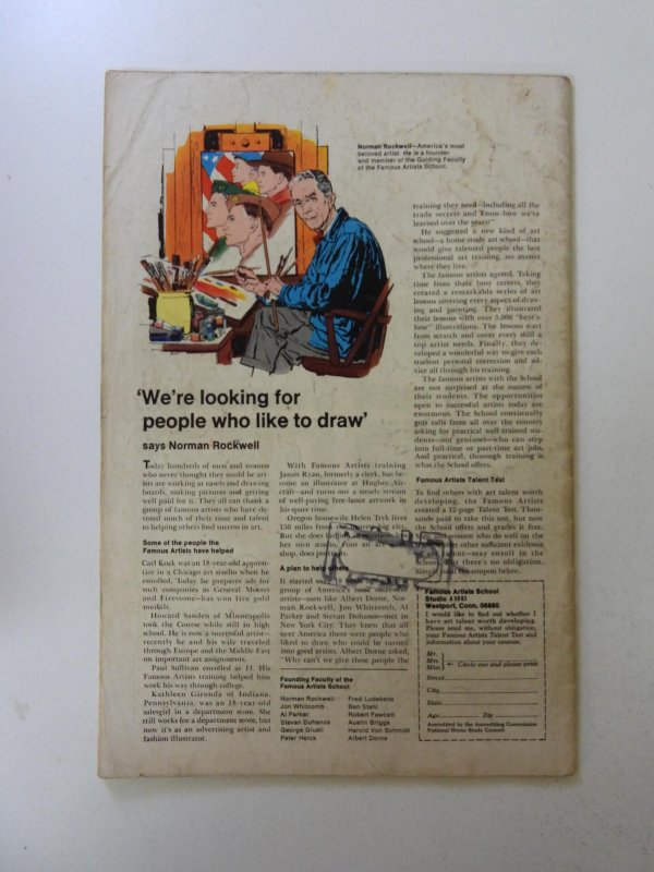 The Avengers #61 (1969) GD/VG condition name written on cover, moisture damage