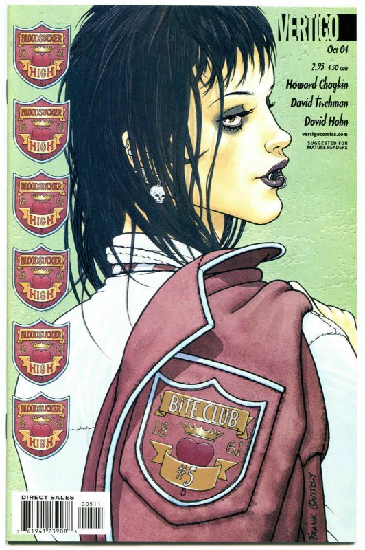 BITE CLUB #5, NM+, Vampires, Howard Chaykin, Blood, 2004, more Vertigo in store