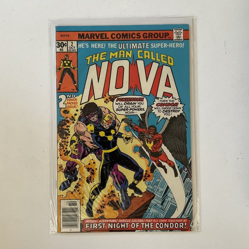 Man Called Nova 2 Very Fine Vf 8.0 Marvel 1976