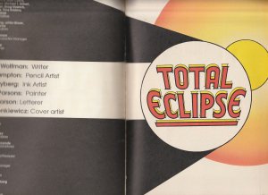 Total Eclipse # 1 Eclipse's Answer to Crisis on Infinite Earths