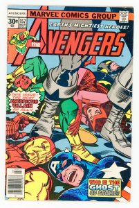 Avengers #157 Ultron Iron Man Black Knight FN+