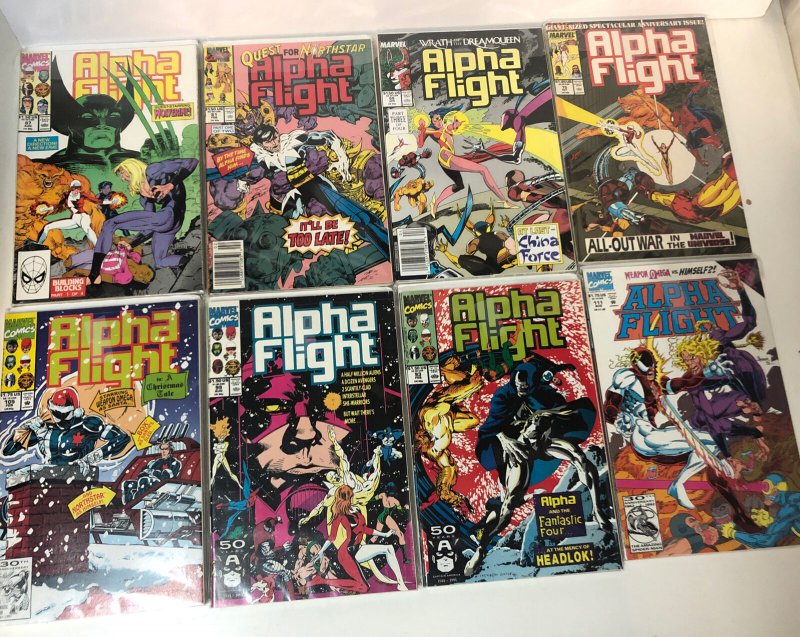 Alpha Flight (1983)# 1-130 + ANNUALS 1-3 F/VF Complete Set ~ Marvel | John Byrne