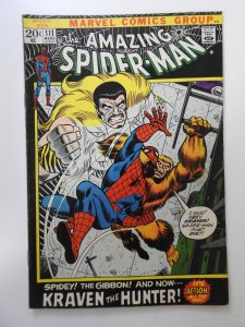 The Amazing Spider-Man #111 (1972) GD Condition! Centerfold detached