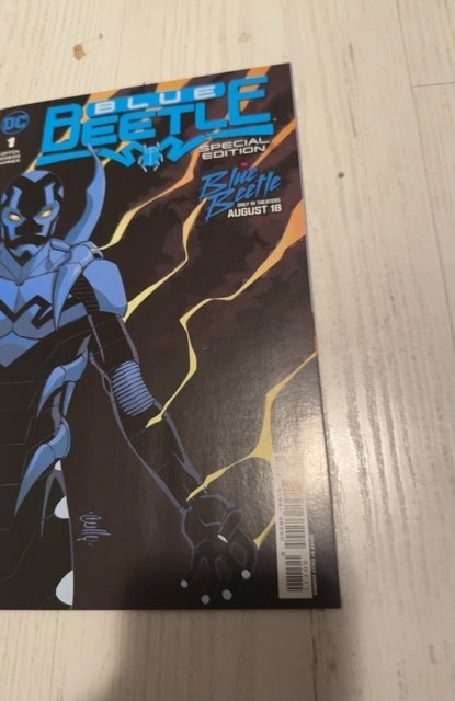 Blue Beetle #1 (2023) special edition variant for movie