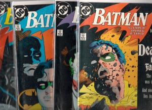 Batman Set #426to429 (Dec-88) VF/NM High-Grade Batman, Robin the Boy Wonder