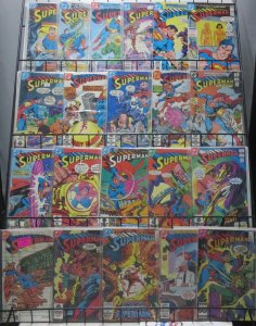 SUPERMAN BRONZE AGE COLLECTION! 21 BOOKS! VG/+ Robo-suit Lex Luthor,