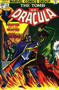 Tomb of Dracula #21 FN; Marvel | save on shipping - details inside