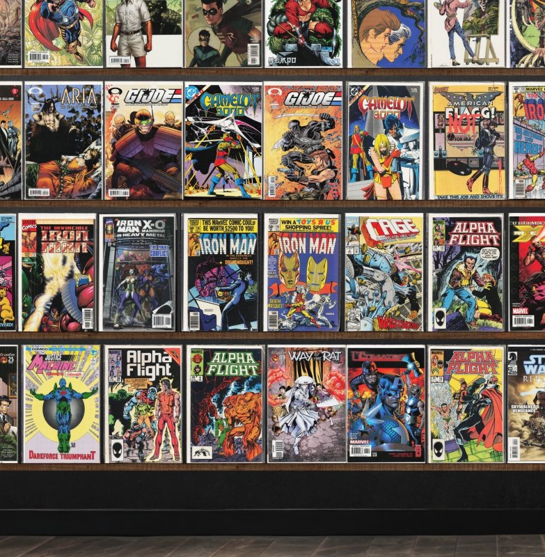 Huge Lot 150+ Comics with Alpha Flight, Thor, Camelot 3000 & More!