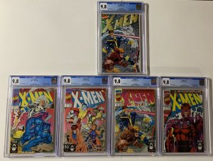 X-men 1 cgc 9.8 gatefold variant  all 4 covers A B C D 1991