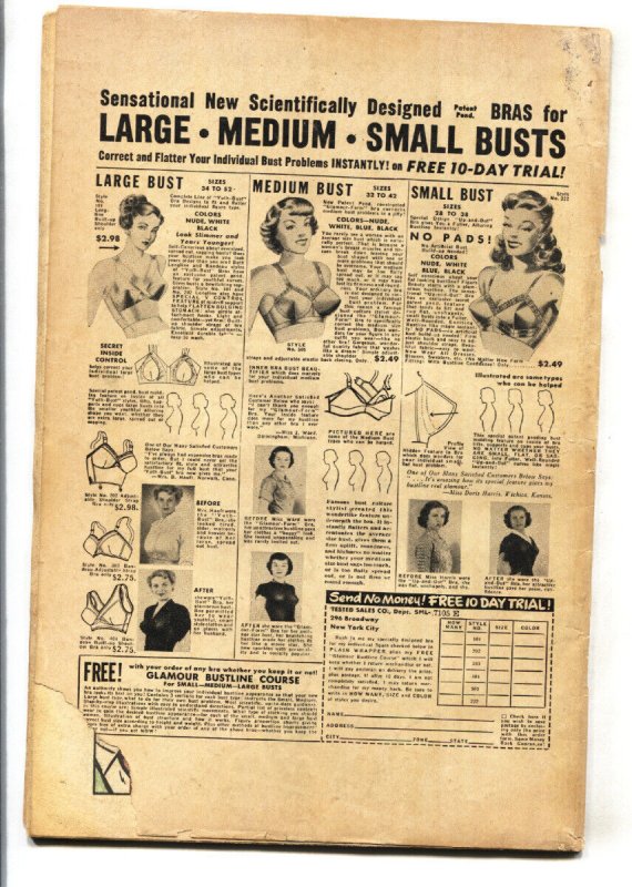 Love at First Sight #15 comic book 1952- Ace Golden Age Romance-G/VG