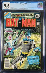 BATMAN #308 CGC 9.6 MISTER FREEZE/SELINA KYLE-4393771013-DC