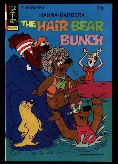 HAIR BEAR BUNCH 8 VF   Nov. 1973 COMICS BOOK