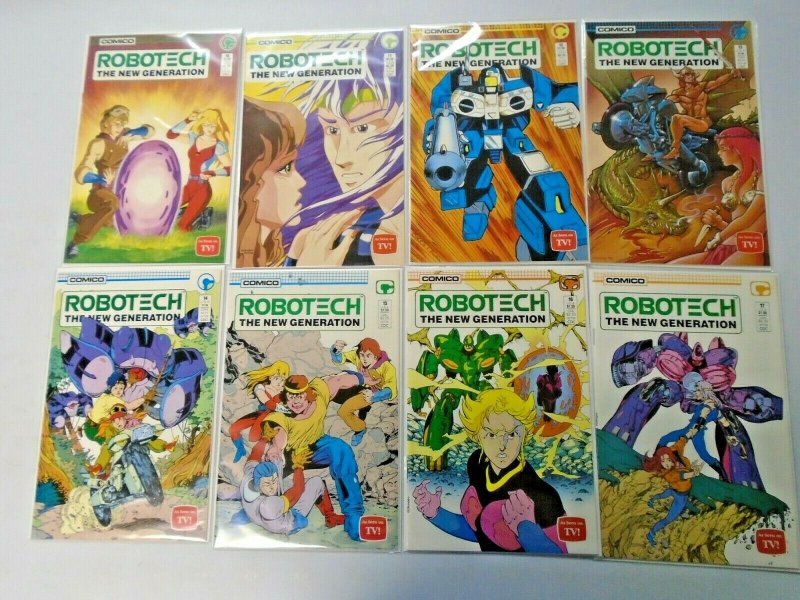 Robotech The New Generation Comic Lot Near Set #1-25 23 Diff Avg 8.0 VF (1985)