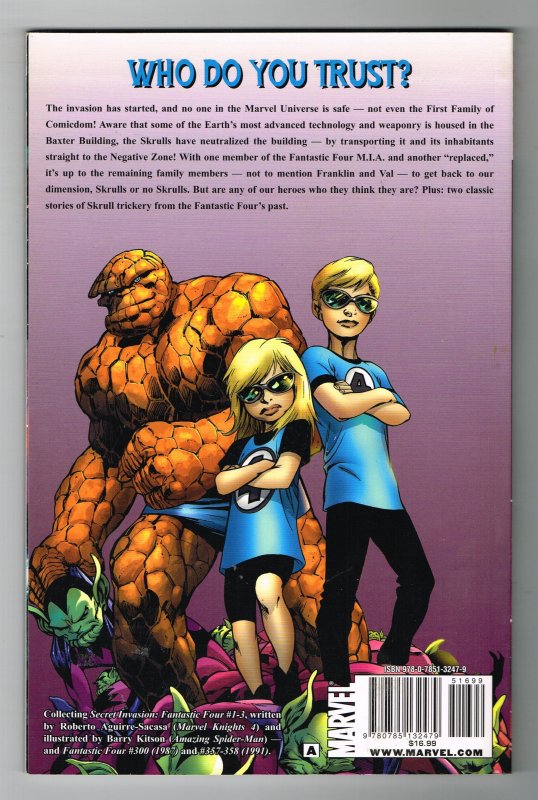 Secret Invasion: Fantastic Four #1 (2008)  Marvel