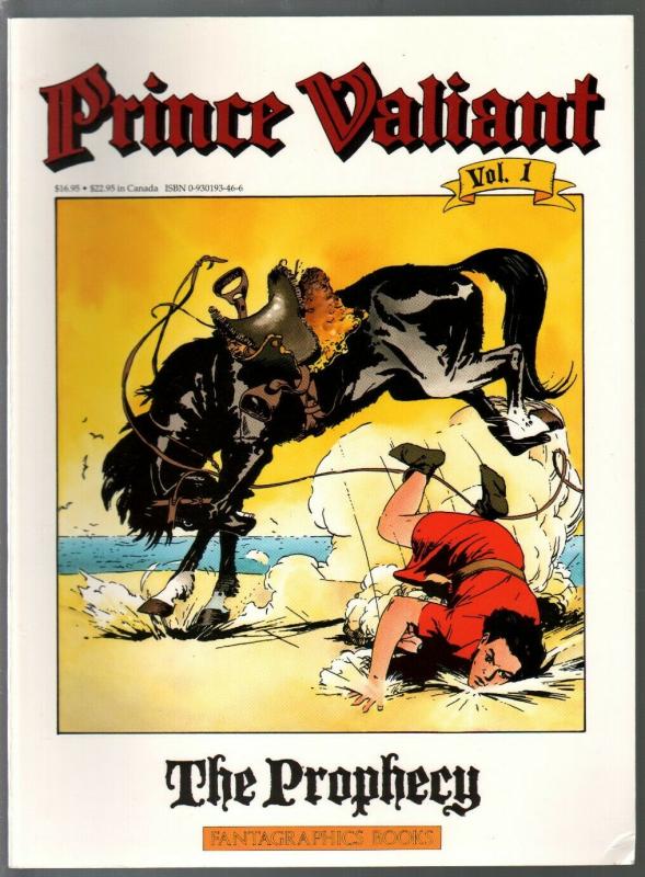 Prince Valiant #1 1990-Fantagraphics-color reprint-Hal Foster The Prophecy-VF