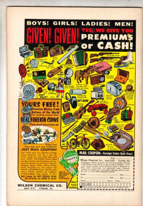 Adventures Into the Unknown #137 (Dec-62) FN/VF+ High-Grade 