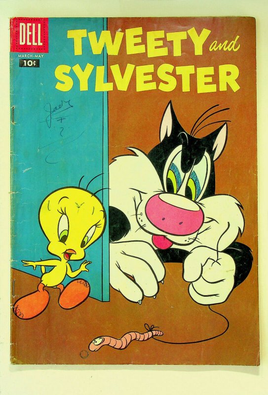 Tweety and Sylvester #16 (Mar-May 1957, Dell) - Good