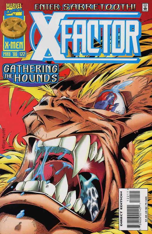 X-Factor #122 VF/NM; Marvel | save on shipping - details inside