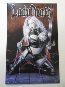 Lady Death Icon #1 Chained Edition NM Condition! Signed W/ COA!