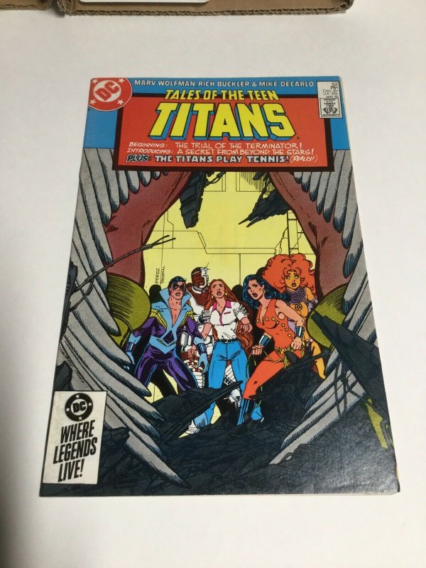 Tales Of The Teen Titans 53 Very Fine Vf 8.0 Dc Comics