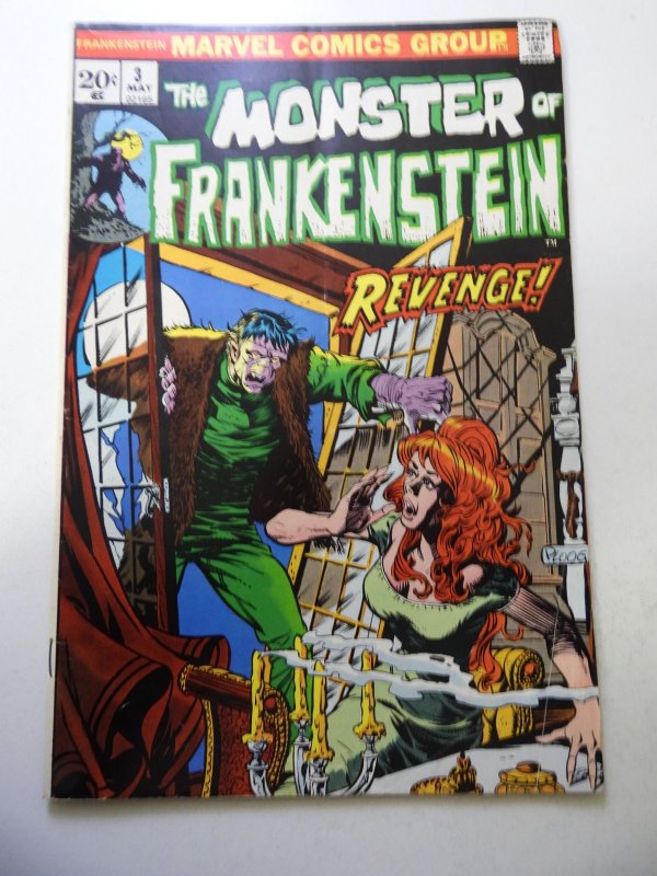 The Frankenstein Monster #3 (1973) VG+ Condition