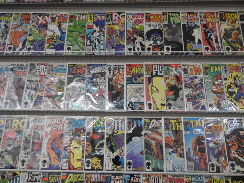 Huge Lot 140+ Comics W/ Thor, Hulk, Avengers, Spidey+ Avg VF- Condition!