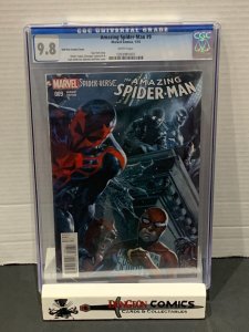 Amazing Spider-Man Vol 3 # 9 Dell'Otto 1:25 Variant Cover CGC 9.8 2015 [GC38]