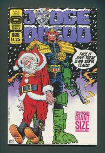 Judge Dredd #6  / 9.2 NM-  9.4 NM/  April 1987