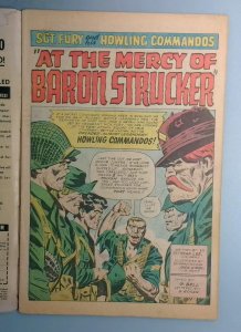 Sgt. Fury & His Howling Commandos #5 VG 1st Baron Strucker Marvel 1963
