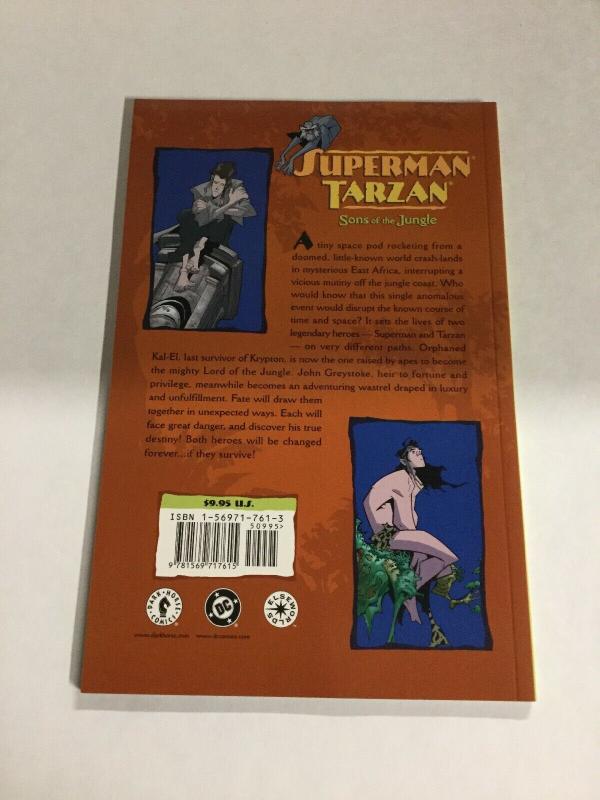 Superman Tarzan Sons Of The Jungle Nm Near Mint DC Comics SC TPb