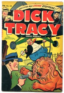 Dick Tracy #60 1953- Golden Age comic- Chester Gould FN