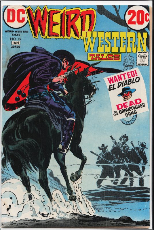 Weird Western Tales #15 (1973) El Diablo